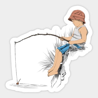 Fishing Sticker